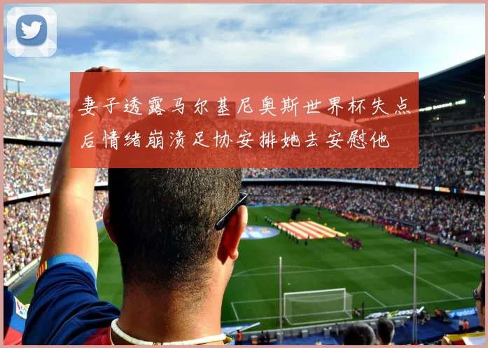 妻子透露马尔基尼奥斯世界杯失点后情绪崩溃足协安排她去安慰他